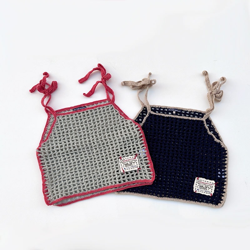 ティグルブロカンテ ネットワークニット キャミソール