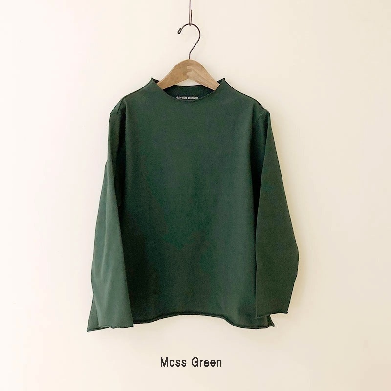 ティグルブロカンテ Mハード天竺 ボトルネック 九分袖T unisex