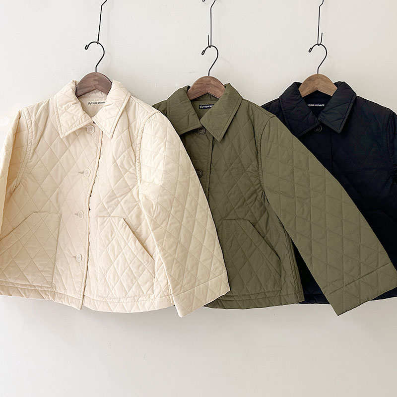 ティグルブロカンテ ナイロンツイルキルティング ウォームカラー