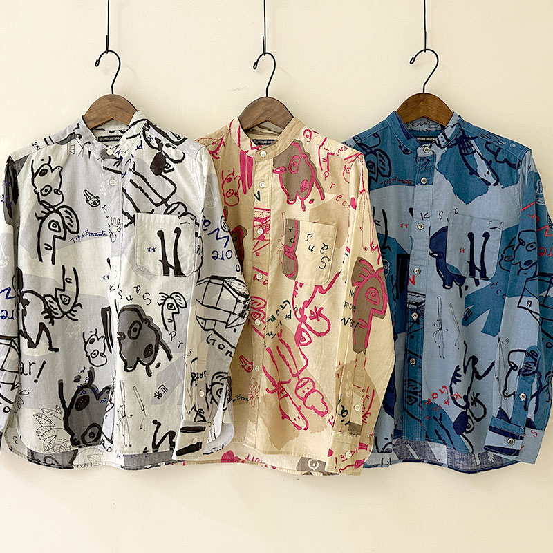 TIGRE BROCANTE,ユニセックス Unisex,シャツ（長袖）L/S Shirts | 3bre