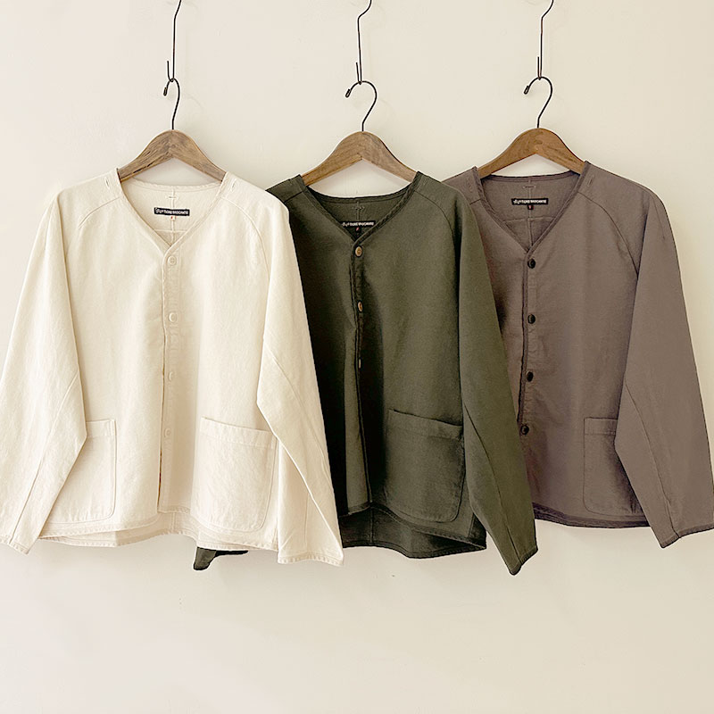 ティグルブロカンテ Mハード天竺 ARMYカーディガン unisex 