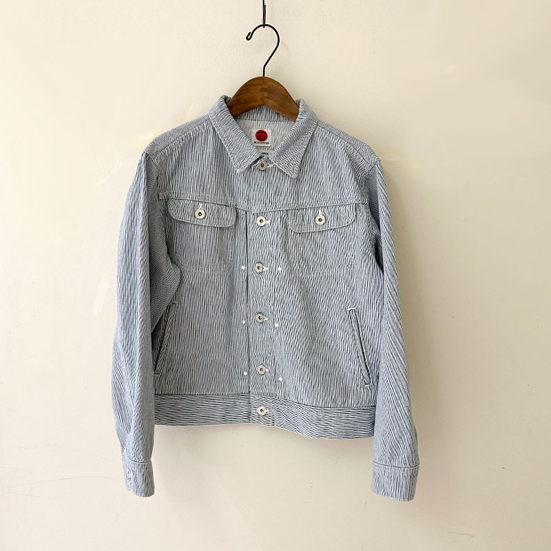 ティグルブロカンテ スモールヒッコリー Jean ジャケット unisex Fade