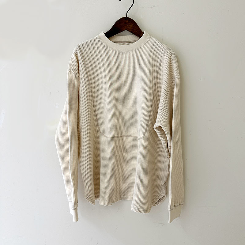 ティグルブロカンテ アーミーワッフル 3シームL/ST unisex Natural