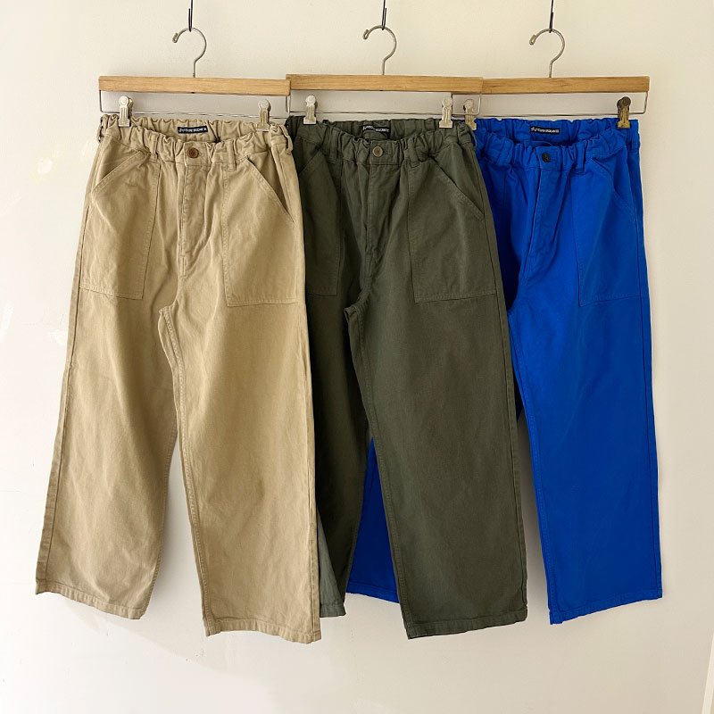 ティグルブロカンテ コットンカツラギ サルクパンツ unisex