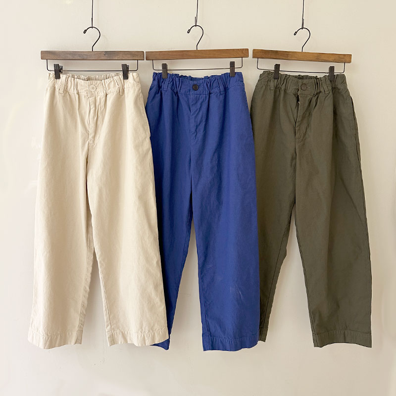 再入荷ティグルブロカンテ バックサテン　ミャオテーパードパンツ