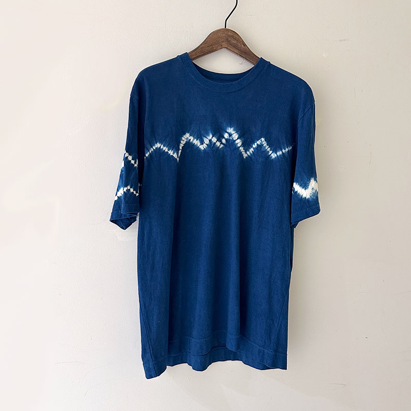 ティグルブロカンテ 稲妻絞り S/ST(front） unisex AI