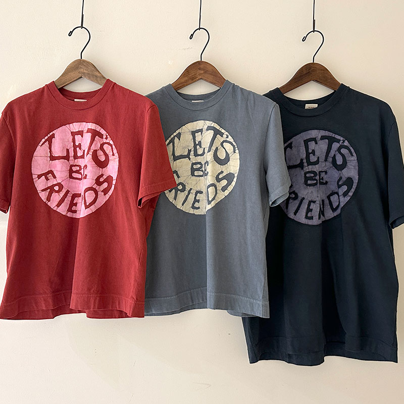 ティグルブロカンテ Let's be friends Batik S/ST unisex