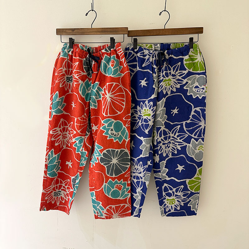 ティグルブロカンテ HASUバティック タゴサクパンツ unisex