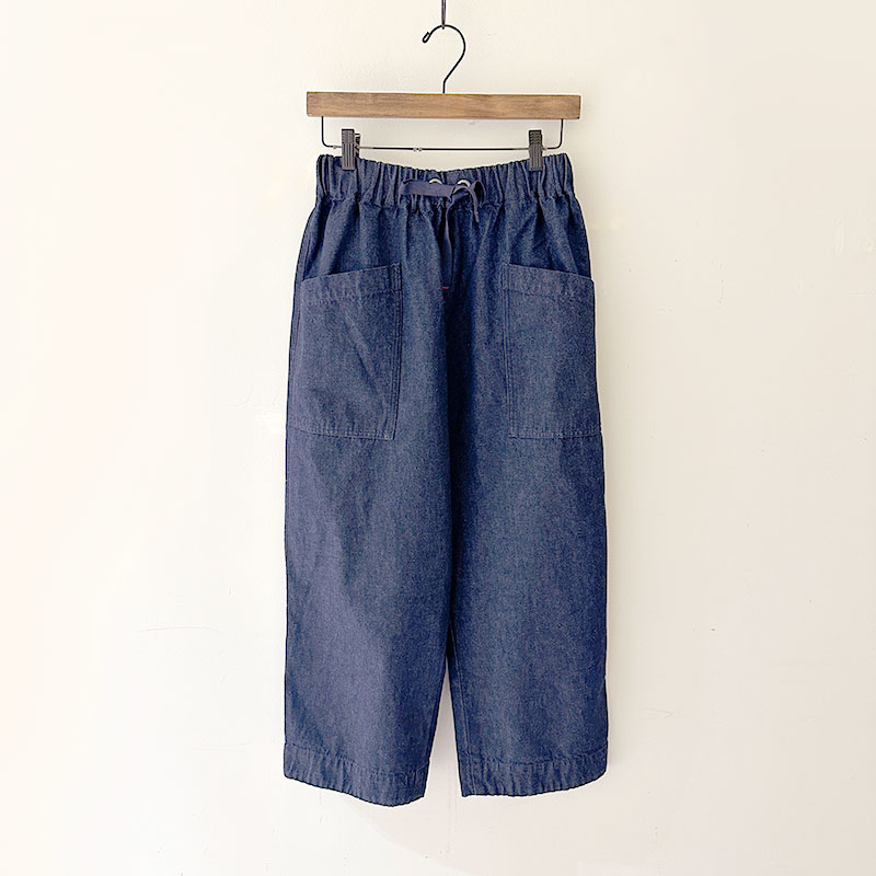 ティグルブロカンテ 10ozデニム ミャオ9分丈パンツ Indigo