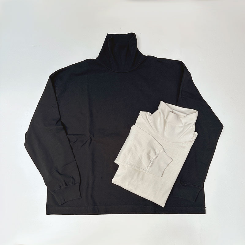ティグルブロカンテ フェザー天竺 2wayタートルベニスL/ST unisex