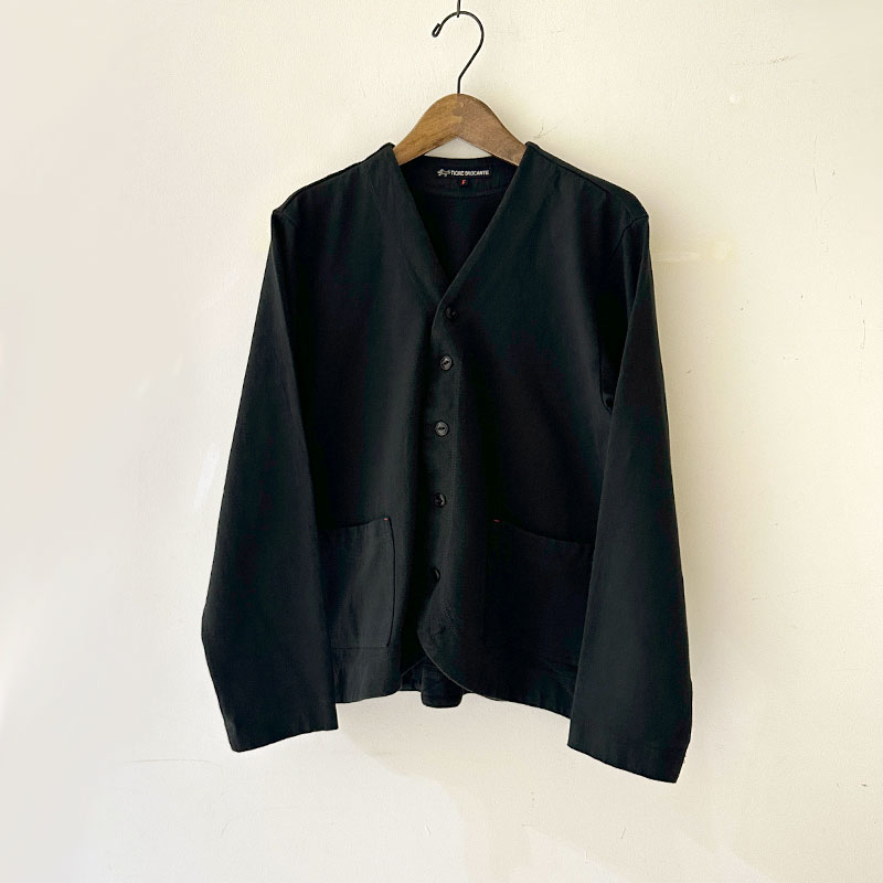 ティグルブロカンテ Mハード天竺 ラウンドヘムカーディガン unisex