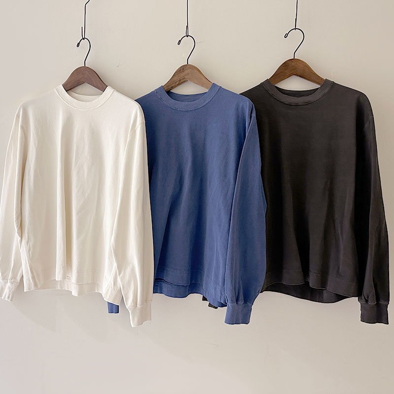 ティグルブロカンテ アメリカンヴィンテージライト天竺 フラットシーマL/ST unisex