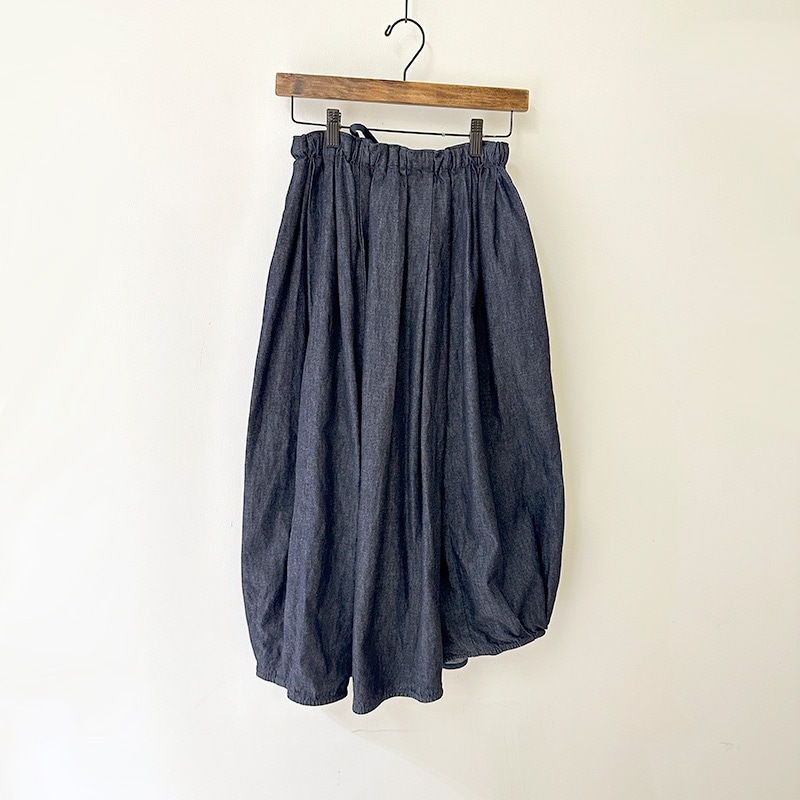 ティグルブロカンテ　6oz デニムバレル ロングスカート