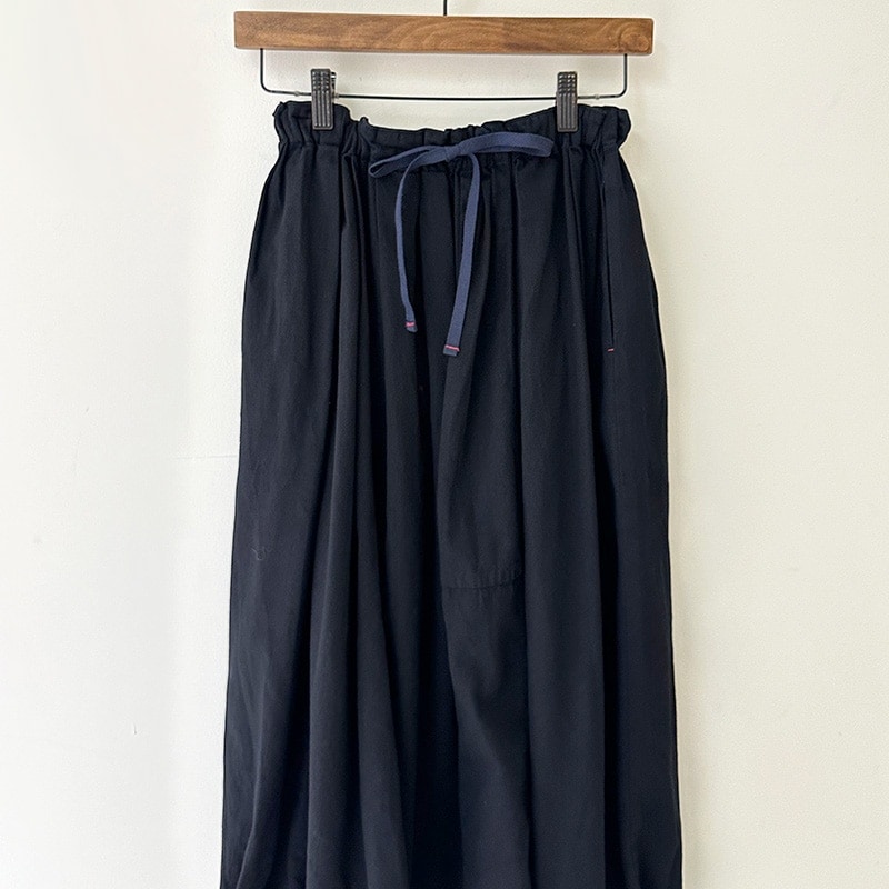 ティグルブロカンテ　6oz デニムバレル ロングスカート