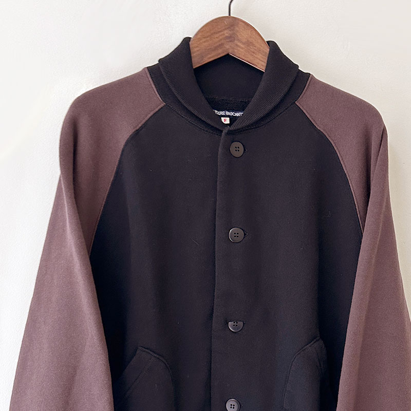 ティグルブロカンテ 30/7裏毛 ベースボールジャケット unisex