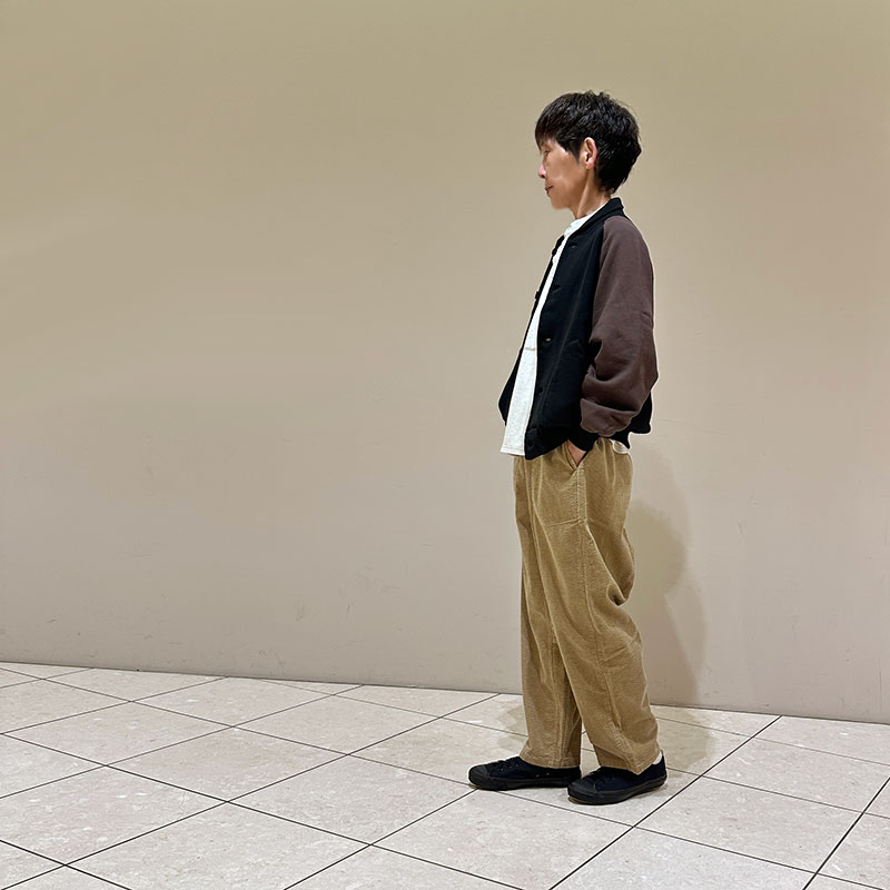 ティグルブロカンテ 30/7裏毛 ベースボールジャケット unisex