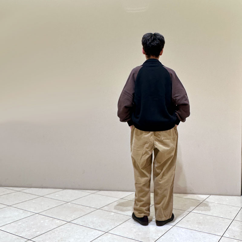 ティグルブロカンテ 30/7裏毛 ベースボールジャケット unisex