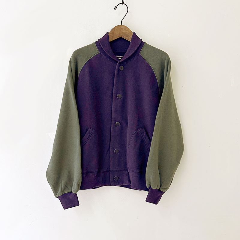 ティグルブロカンテ 30/7裏毛 ベースボールジャケット unisex | TIGRE