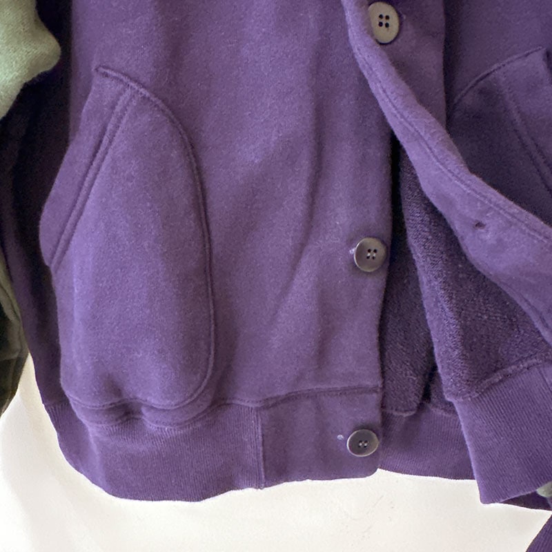 ティグルブロカンテ 30/7裏毛 ベースボールジャケット unisex