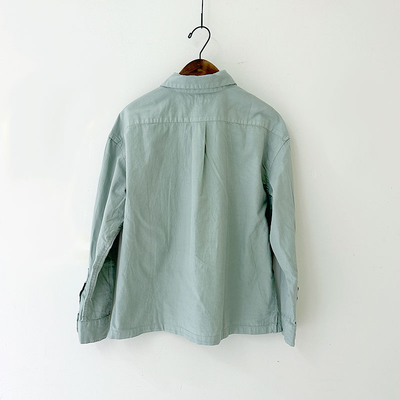 ティグルブロカンテ オーガニックツイル ラウンドカラーベニスビーチシャツ unisex