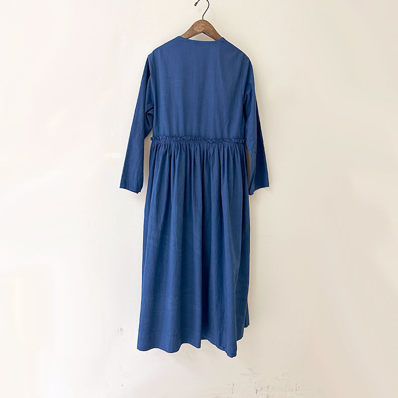 ティグルブロカンテ 100/-ブロード リボンtie ガウンワンピース AI