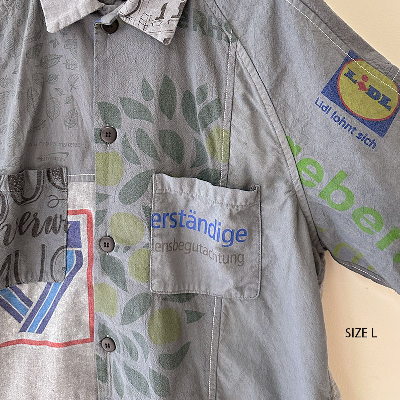 ティグルブロカンテ プリントトートMIX ベニスラグランS/Sシャツ unisex