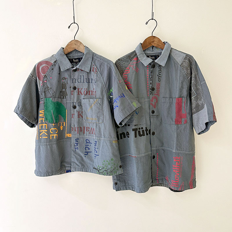 ティグルブロカンテ プリントトートMIX ベニスラグランS/Sシャツ unisex