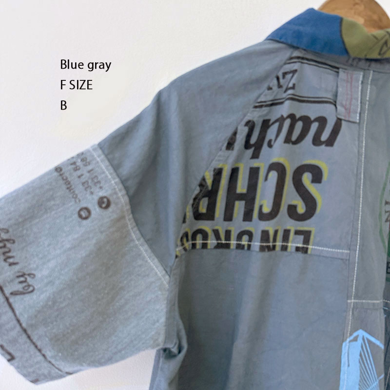 ティグルブロカンテ プリントトートMIX ベニスラグランS/Sシャツ unisex