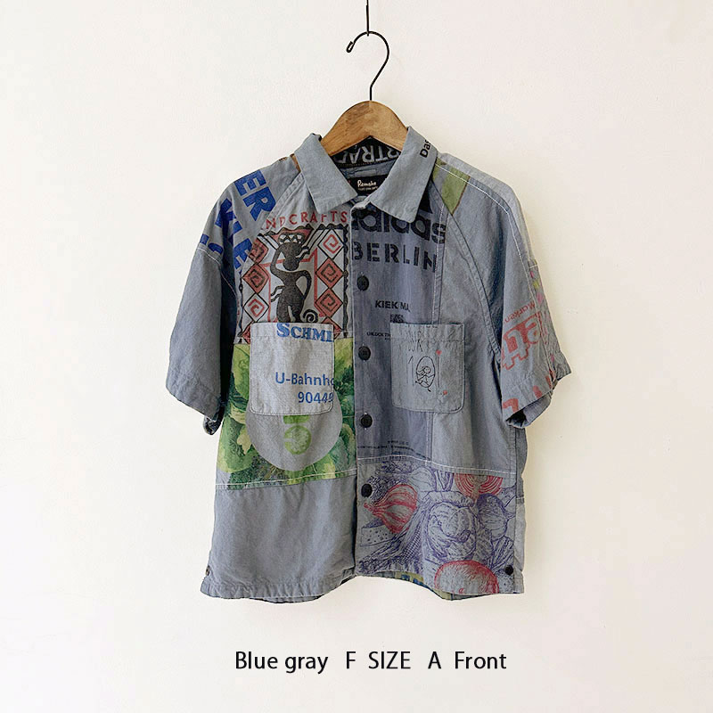 ティグルブロカンテ プリントトートMIX ベニスラグランS/Sシャツ unisex