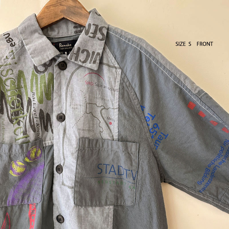 ティグルブロカンテ プリントトートMIX ベニスラグランS/Sシャツ unisex