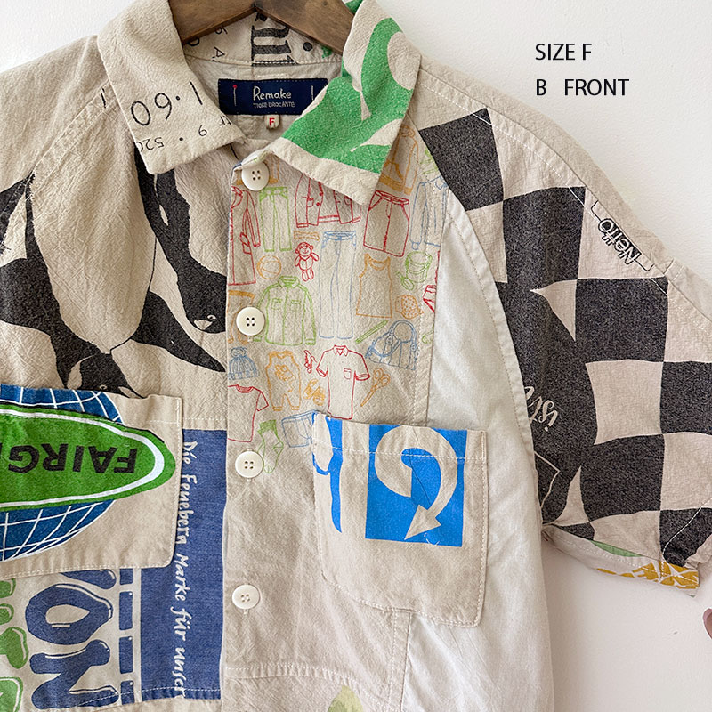 ティグルブロカンテ プリントトートMIX ベニスラグランS/Sシャツ unisex