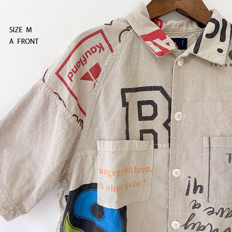 ティグルブロカンテ プリントトートMIX ベニスラグランS/Sシャツ unisex