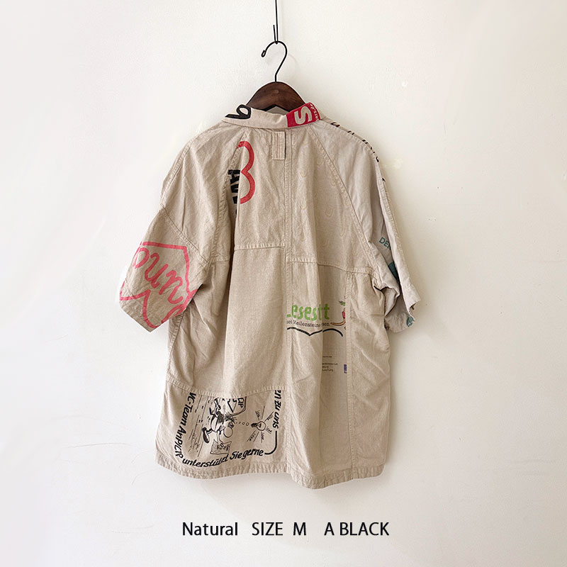 ティグルブロカンテ プリントトートMIX ベニスラグランS/Sシャツ unisex