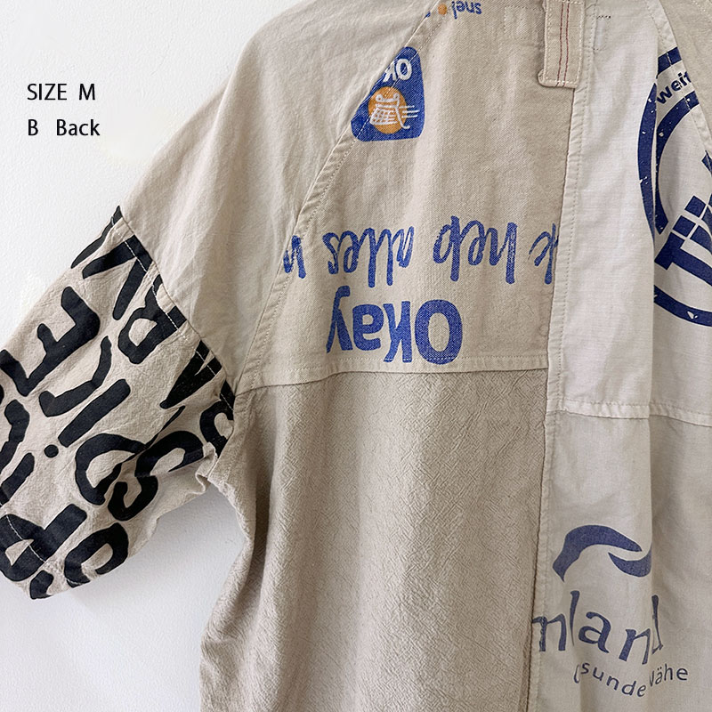 ティグルブロカンテ プリントトートMIX ベニスラグランS/Sシャツ unisex