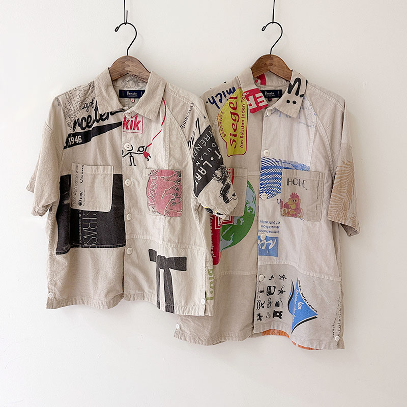 ティグルブロカンテ プリントトートMIX ベニスラグランS/Sシャツ unisex