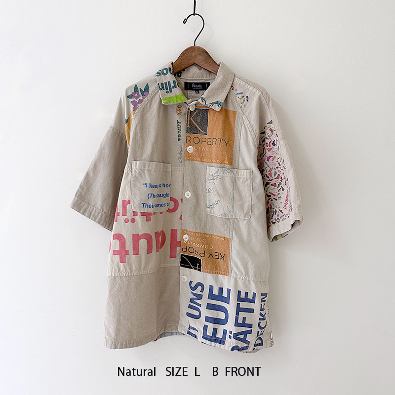 ティグルブロカンテ プリントトートMIX ベニスラグランS/Sシャツ unisex