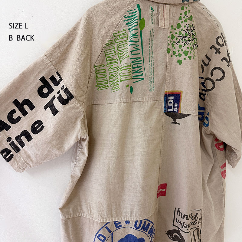 ティグルブロカンテ プリントトートMIX ベニスラグランS/Sシャツ unisex