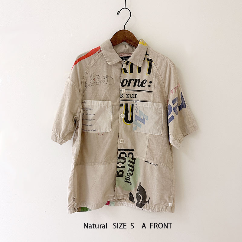 ティグルブロカンテ プリントトートMIX ベニスラグランS/Sシャツ unisex