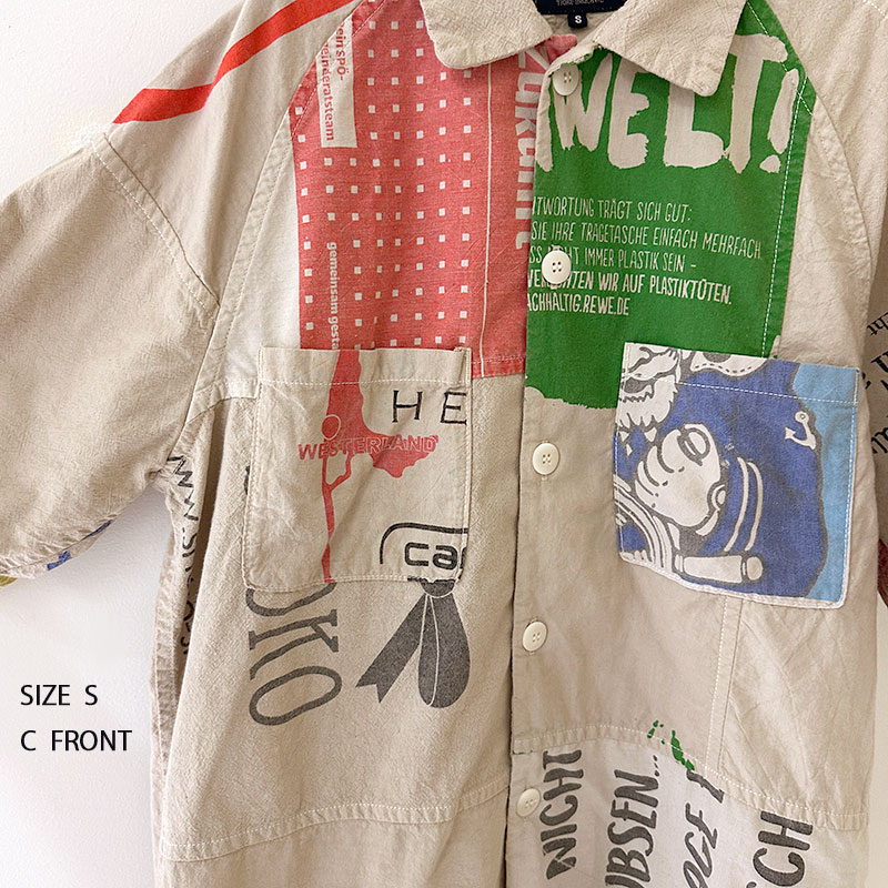 ティグルブロカンテ プリントトートMIX ベニスラグランS/Sシャツ unisex