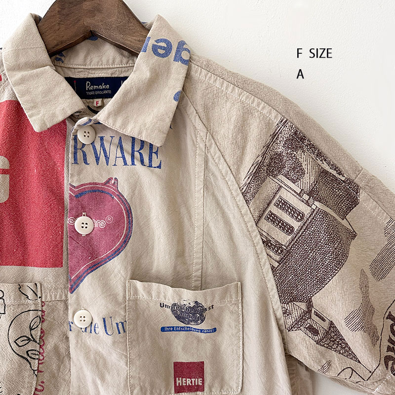 ティグルブロカンテ プリントトートMIX ベニスラグランS/Sシャツ unisex