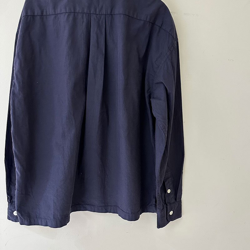 ティグルブロカンテ オーガニックツイル ラウンドカラーベニスビーチシャツ unisex