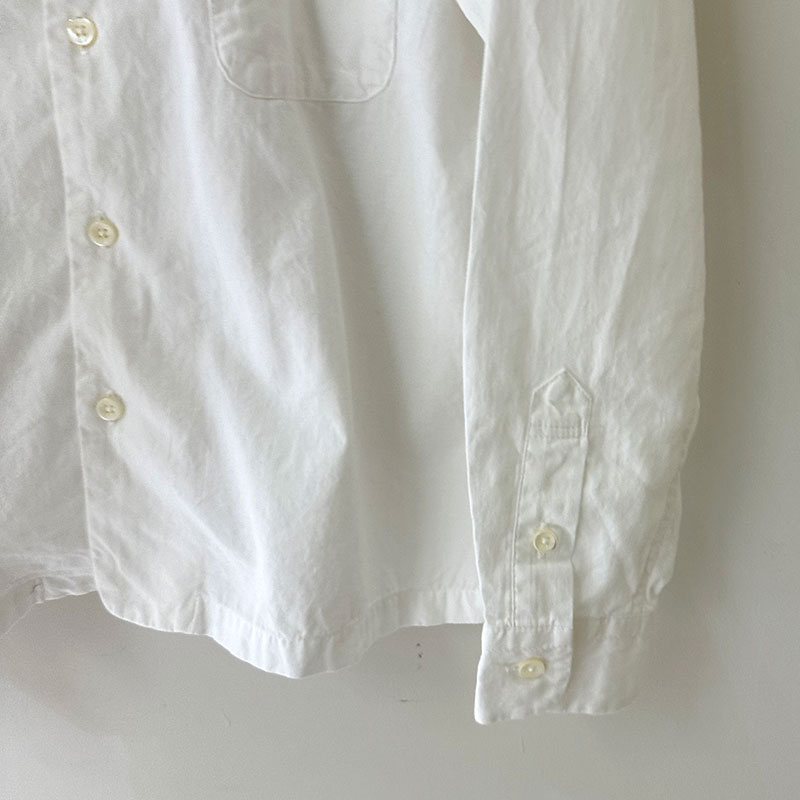 ティグルブロカンテ オーガニックツイル ラウンドカラーベニスビーチシャツ unisex