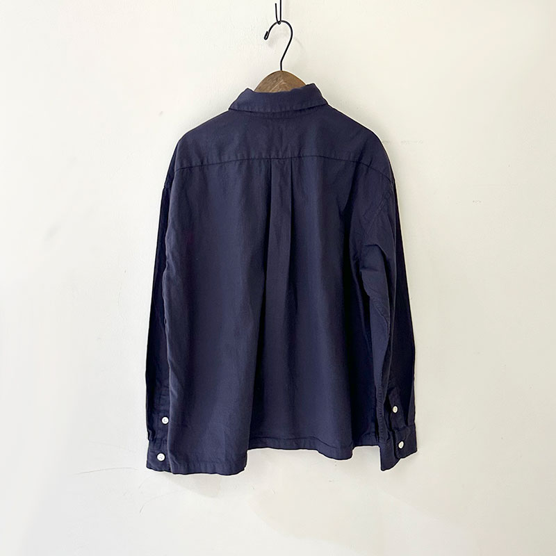 ティグルブロカンテ オーガニックツイル ラウンドカラーベニスビーチシャツ unisex