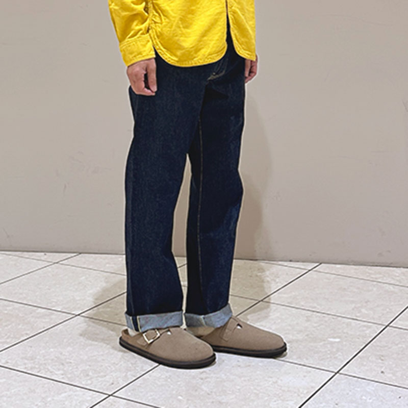 ティグルブロカンテ 12.75oz デニム 5ポケットパンツ  unisex　 indigo
