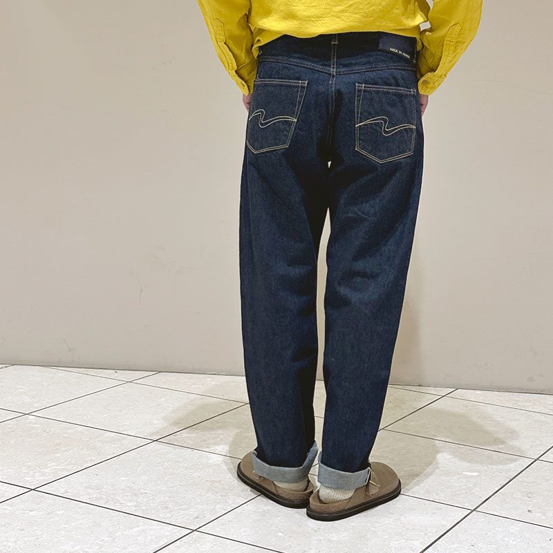 ティグルブロカンテ 12.75oz デニム 5ポケットパンツ  unisex　 indigo