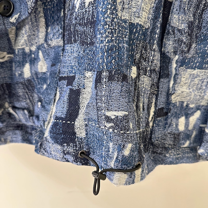 FUNSET OF ART ファンセットオブアート INDジャガードBOROスモックJKT
