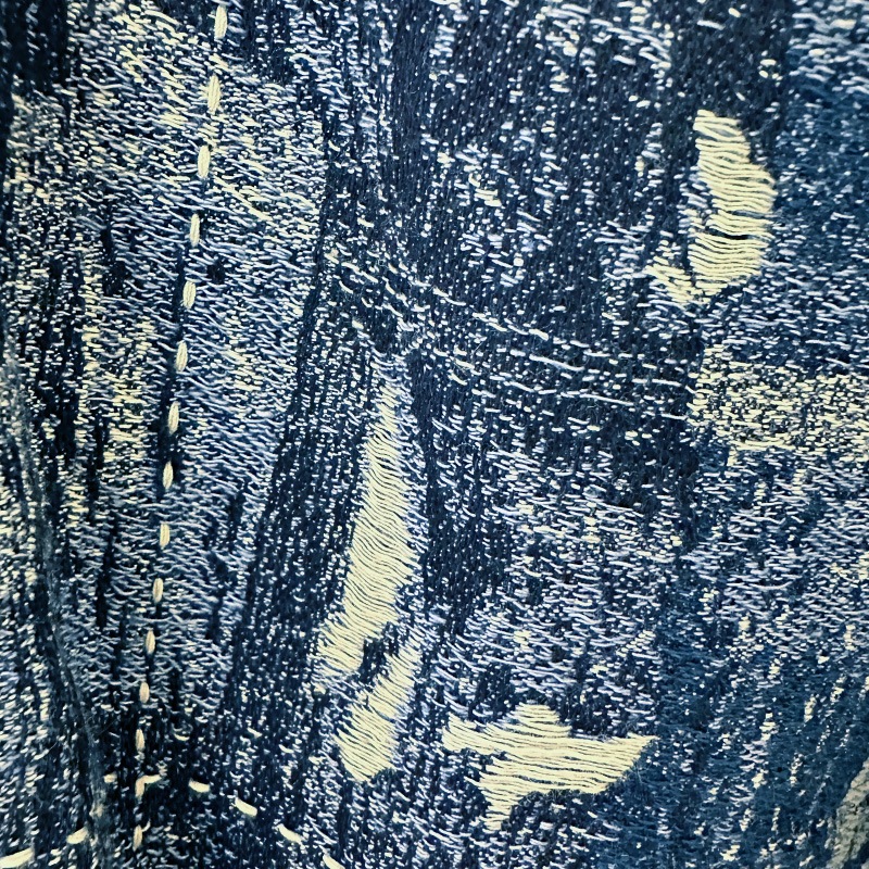 FUNSET OF ART ファンセットオブアート INDジャガードBOROスモックJKT