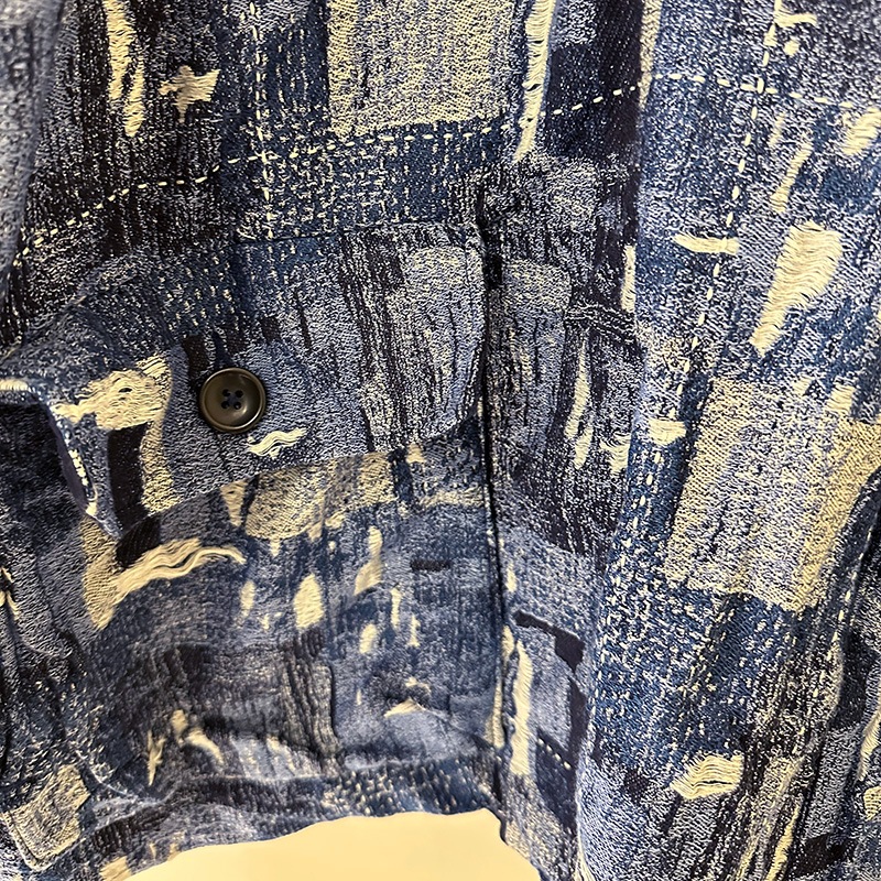 FUNSET OF ART ファンセットオブアート INDジャガードBOROスモックJKT