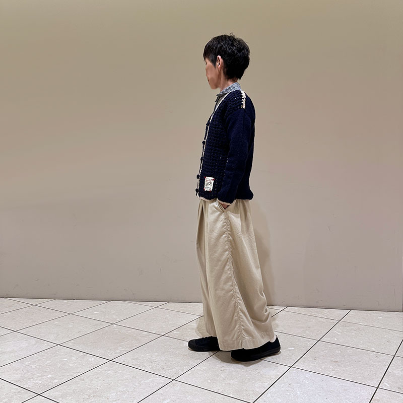 ティグルブロカンテ ネットワークニット カーディガン unisex