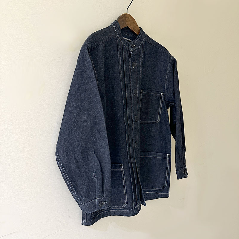 ティグルブロカンテ 12.75ozDenim タックシャツジャケット Indigo